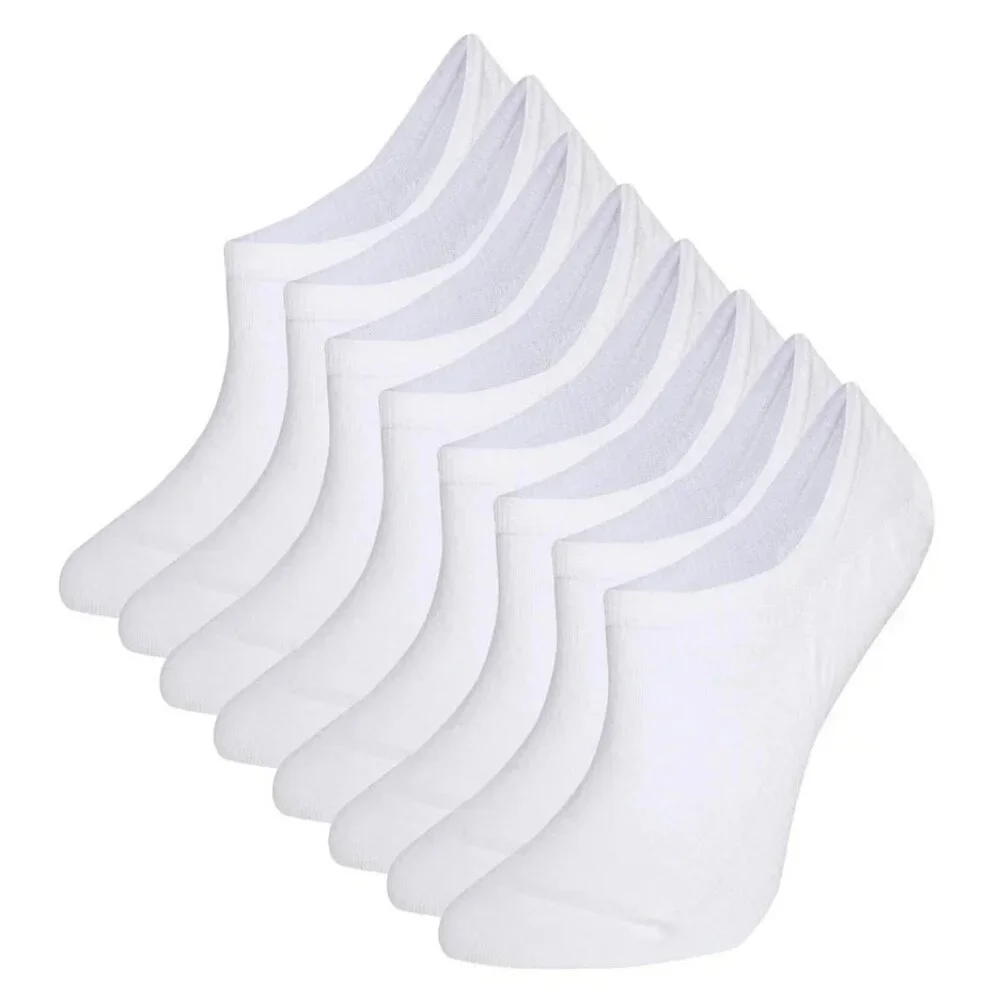 NWOT Cole Haan 8 Pairs Women's Liner Socks Size 4-10 White